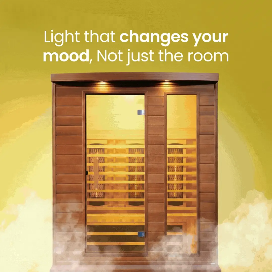 Affinity Full Spectrum Infrared Indoor Sauna - 3 Person - Image 3