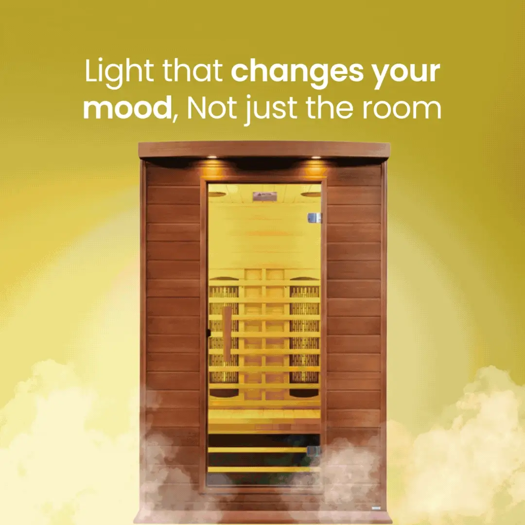 Ascend Full Spectrum Infrared Indoor Sauna - 2 Person - Image 3