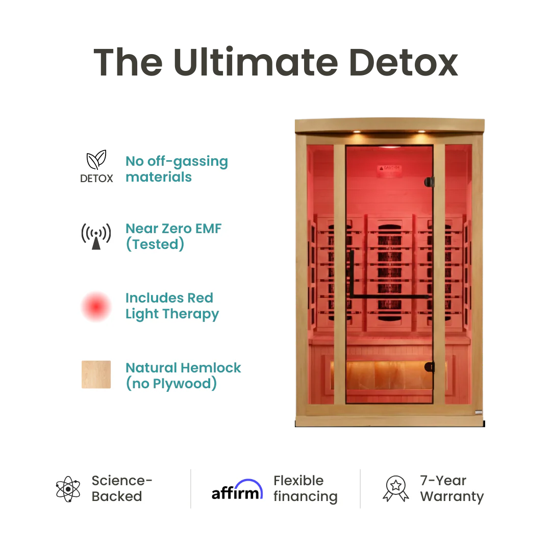 Element Full Spectrum Infrared Indoor Sauna - 2 Person - Image 9