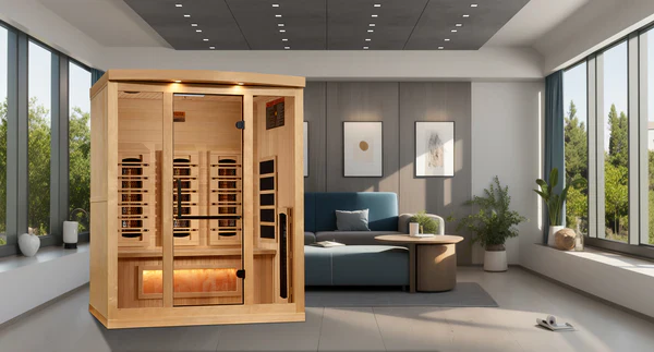 Element King Full Spectrum Infrared Indoor Sauna - 3 Person - Image 11