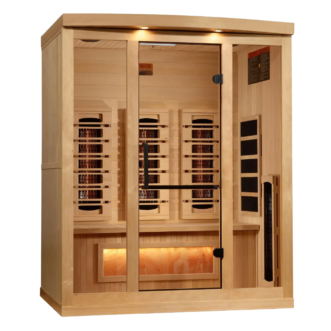 Element King Full Spectrum Infrared Indoor Sauna - 3 Person - Image 5