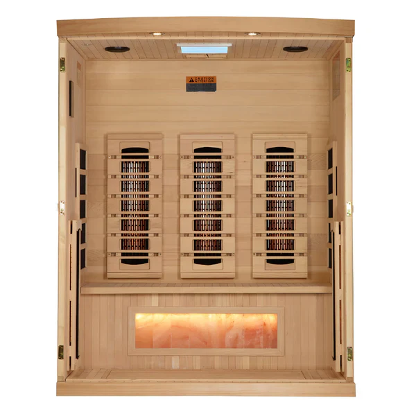 Element King Full Spectrum Infrared Indoor Sauna - 3 Person - Image 6