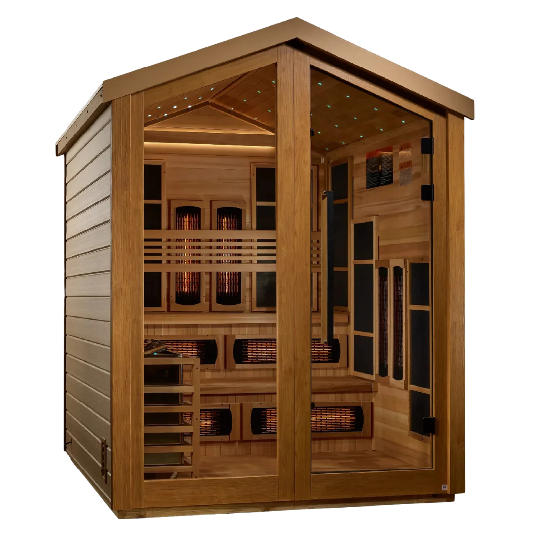 Elevation Hybrid Outdoor Sauna - 6 Person - Image 3