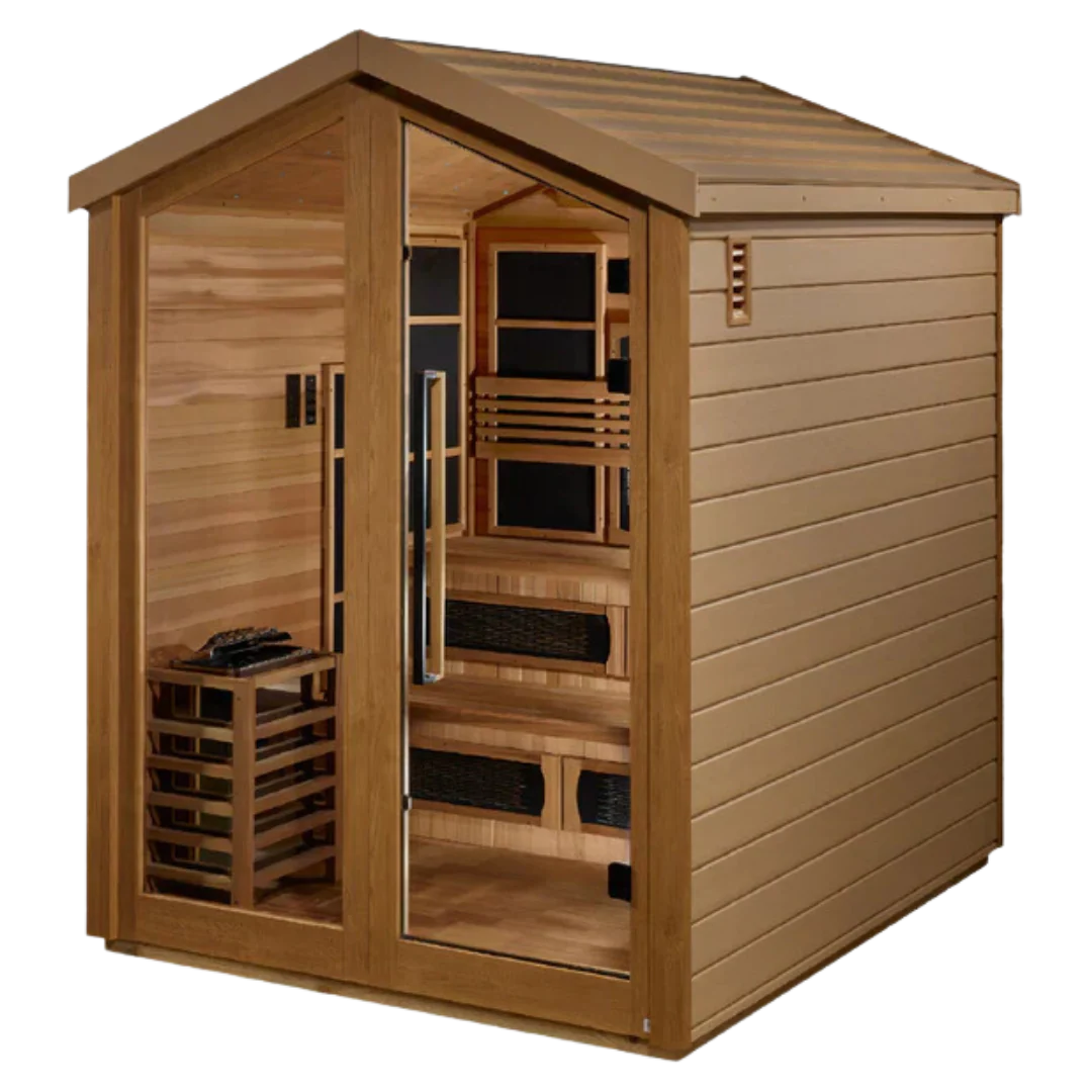 Elevation Hybrid Outdoor Sauna - 6 Person - Image 4
