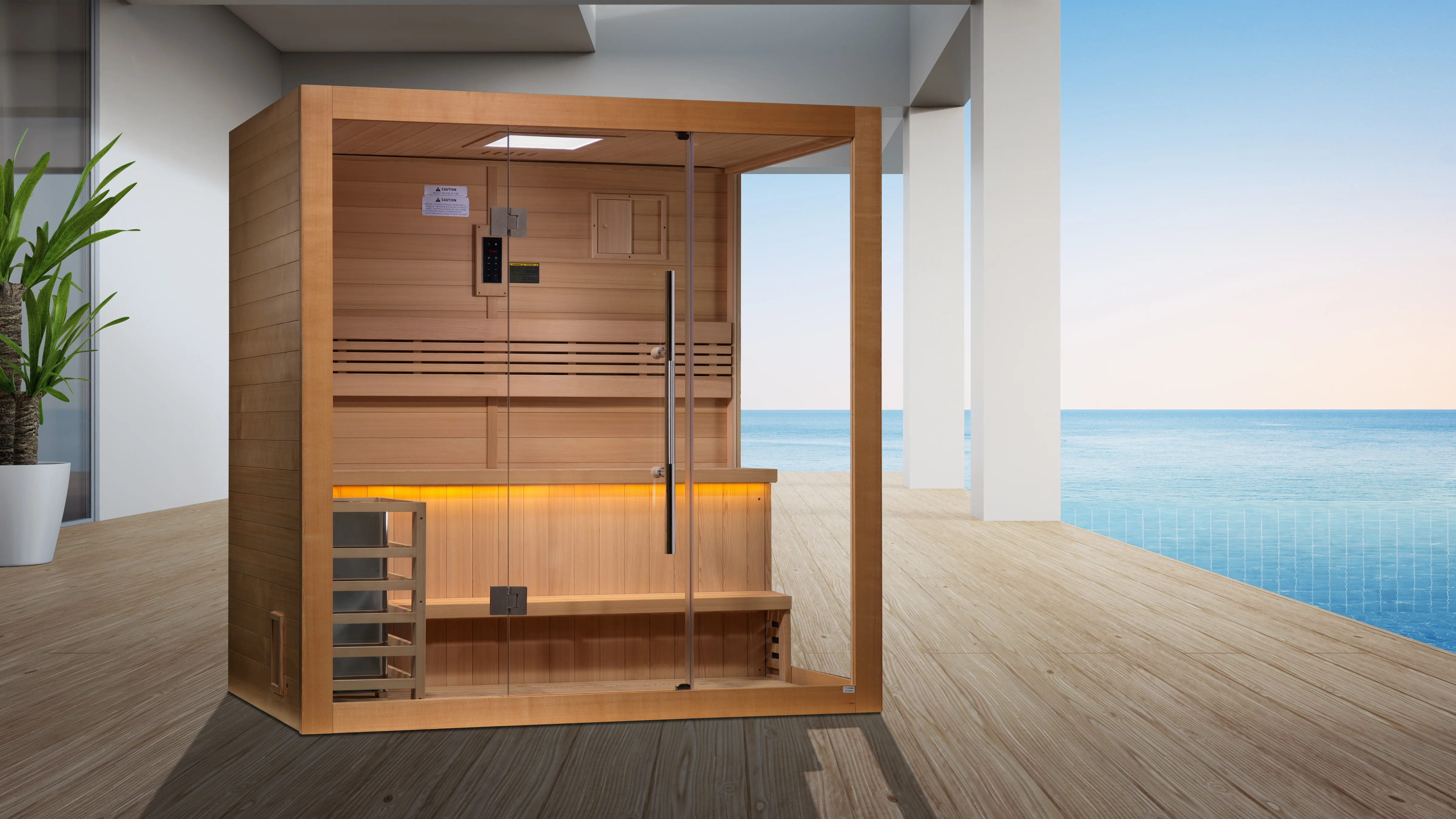Fierce Traditional Indoor Sauna - 3 Person - Image 7