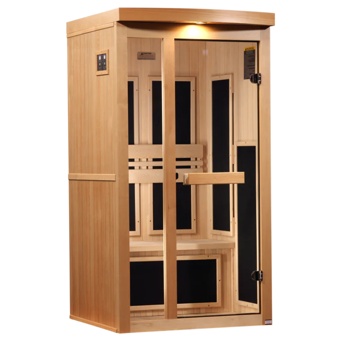 Glamour Far Infrared Indoor Sauna - 1 Person - Image 3