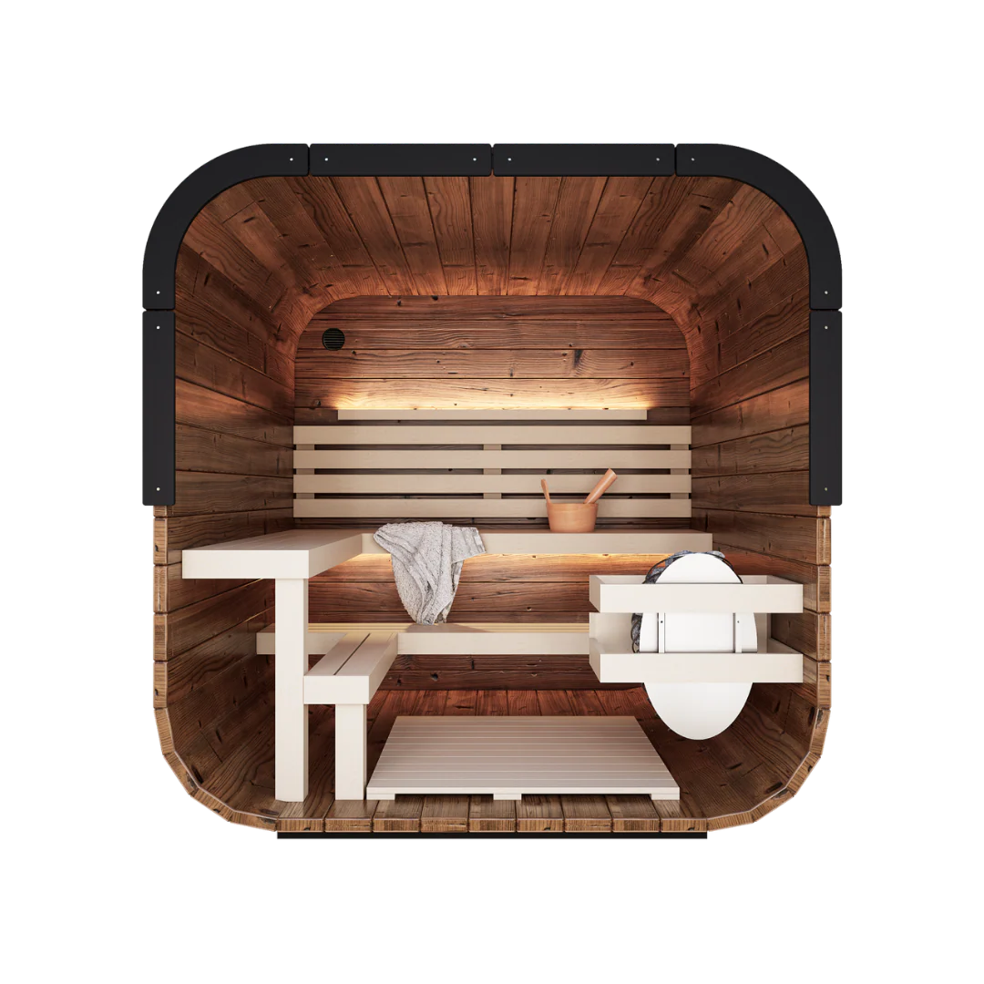 Governor King Traditional Outdoor Sauna - 4 Person - Image 9