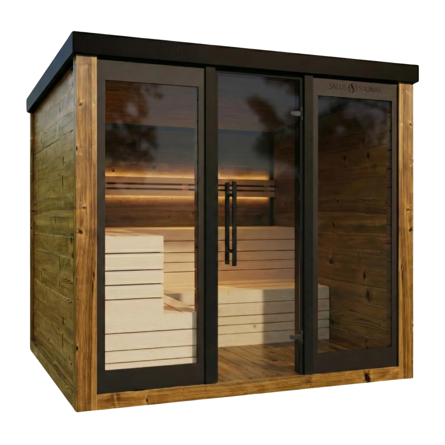 Grand Monarch II Traditional Outdoor Sauna - 6 Person - Image 9