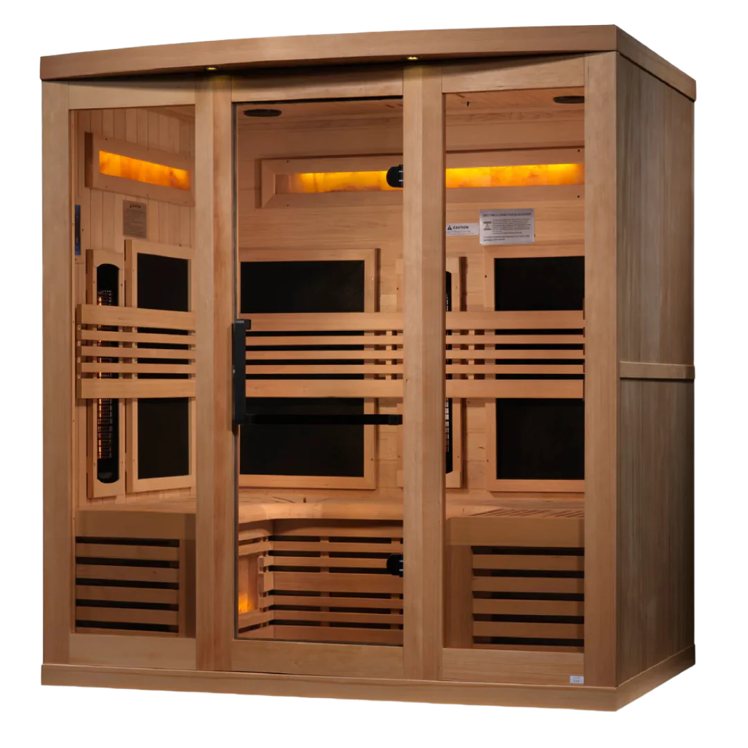 Grand Retreat Full Spectrum Infrared Indoor Sauna - 6 Person - Image 3