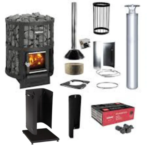 Harvia Burning Stove Sauna Heaters - Image 9