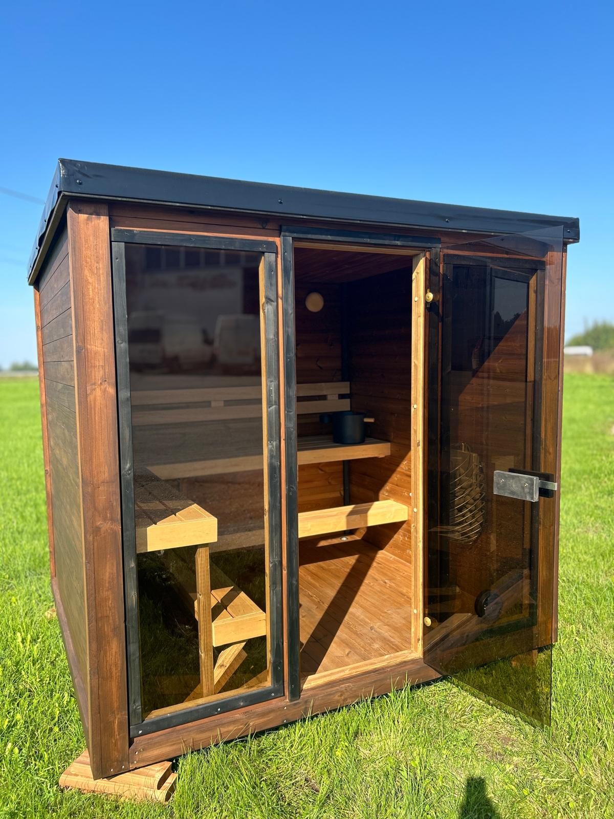 Monarch King Traditional Outdoor Sauna - 4 Person - Image 12