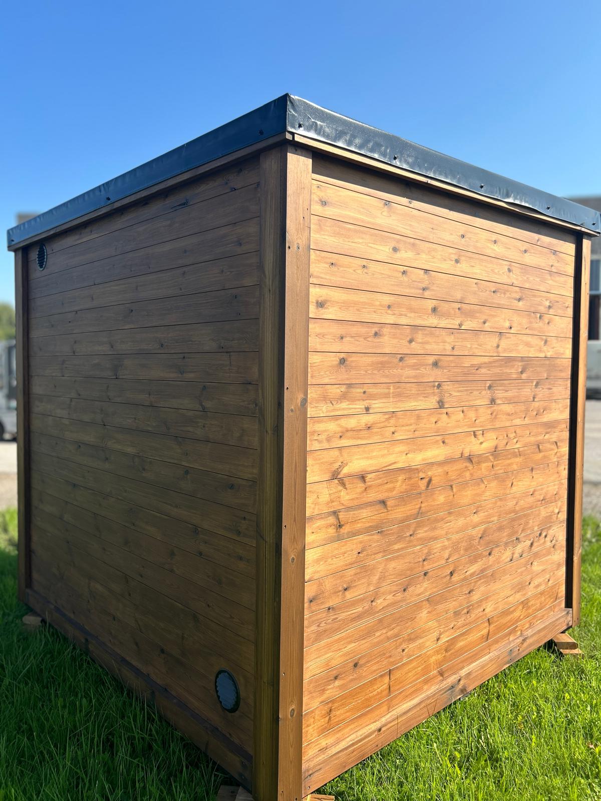 Monarch King Traditional Outdoor Sauna - 4 Person - Image 14