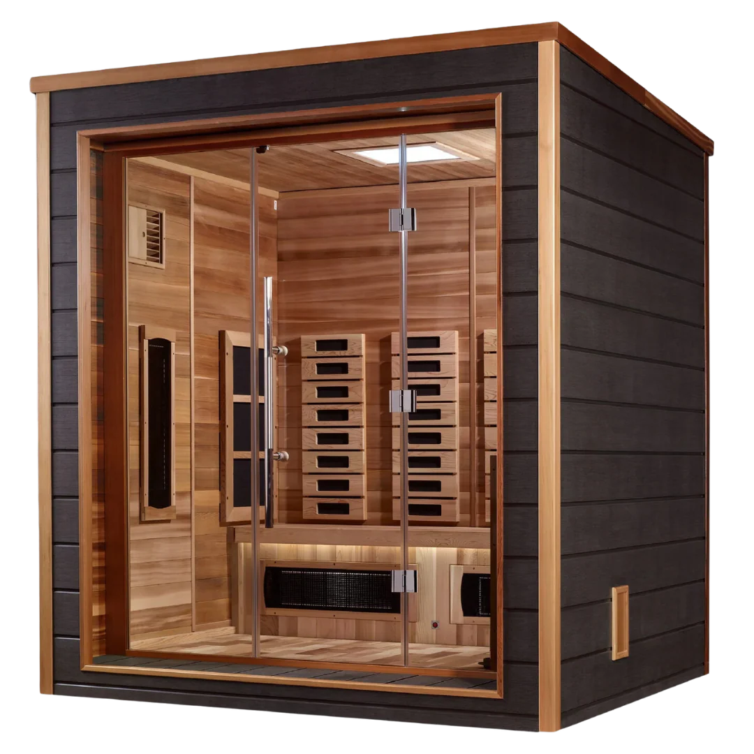 Renew King Hybrid Outdoor Sauna - 3 Person - Image 9