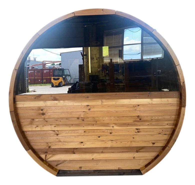 Stellar Traditional Outdoor Barrel Sauna - 6 Person - Image 8