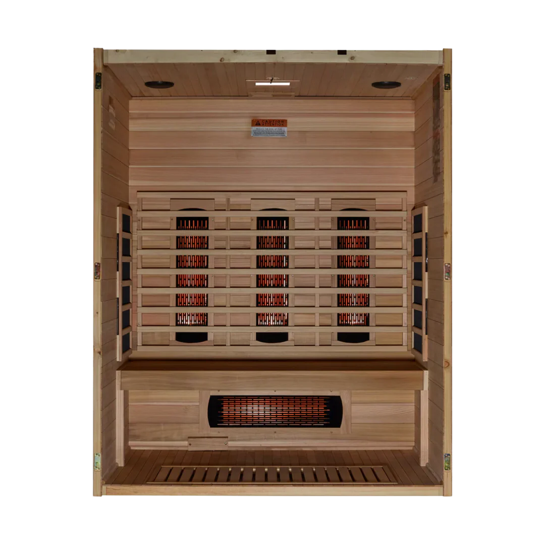 Uplift Full Spectrum Infrared Indoor Sauna - 3 Person - Image 5